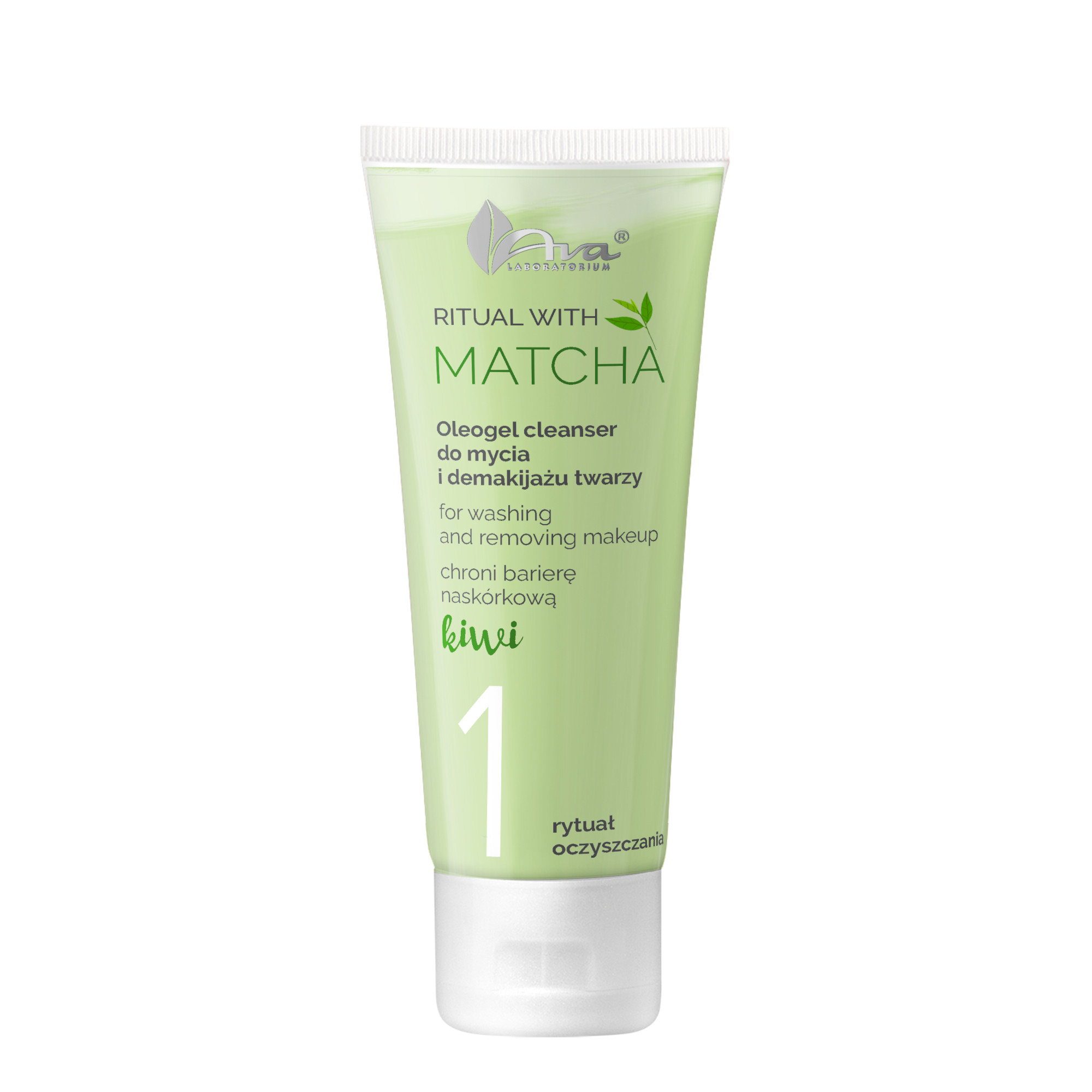 Ava Ritual with Matcha Oleogel, cleanser do mycia i demakijażu twarzy, 100 ml zdjęcie