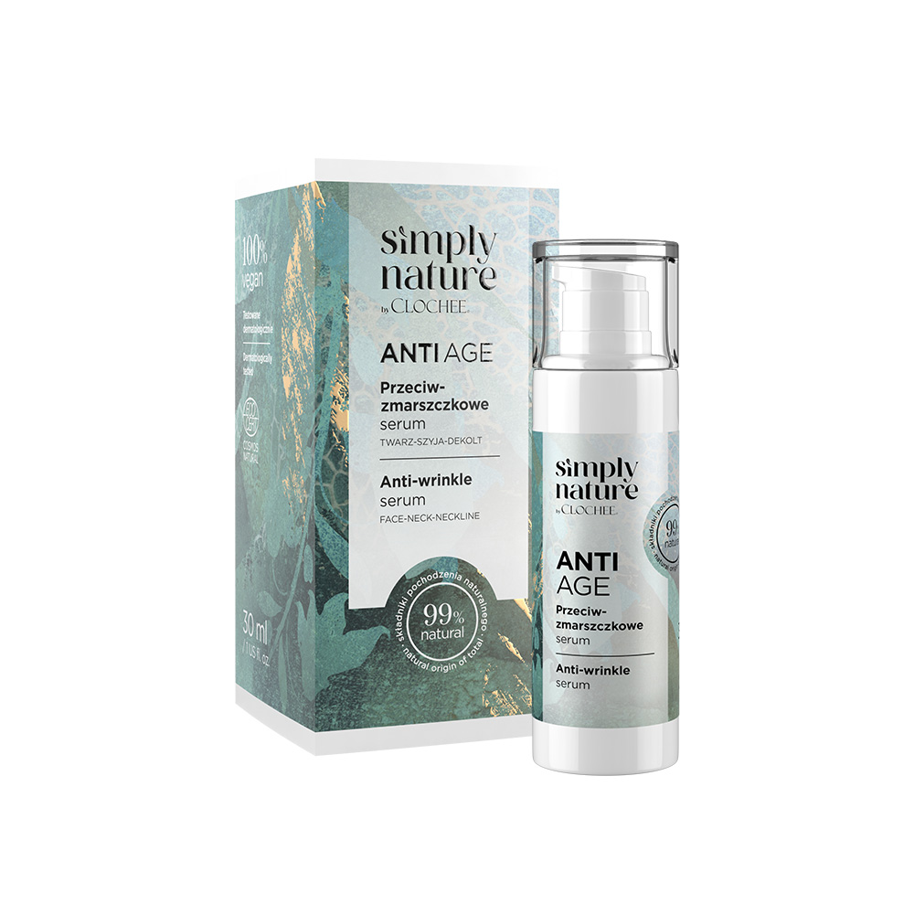 Clochee Simply Nature Przeciwzmarszczkowe serum, 30 ml zdjęcie