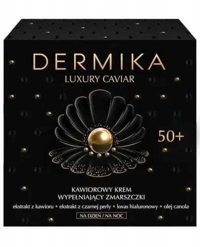 Dermika Luxury Caviar Kawiorowy krem wypełniający zmarszczki 50+ 50 ml zdjęcie