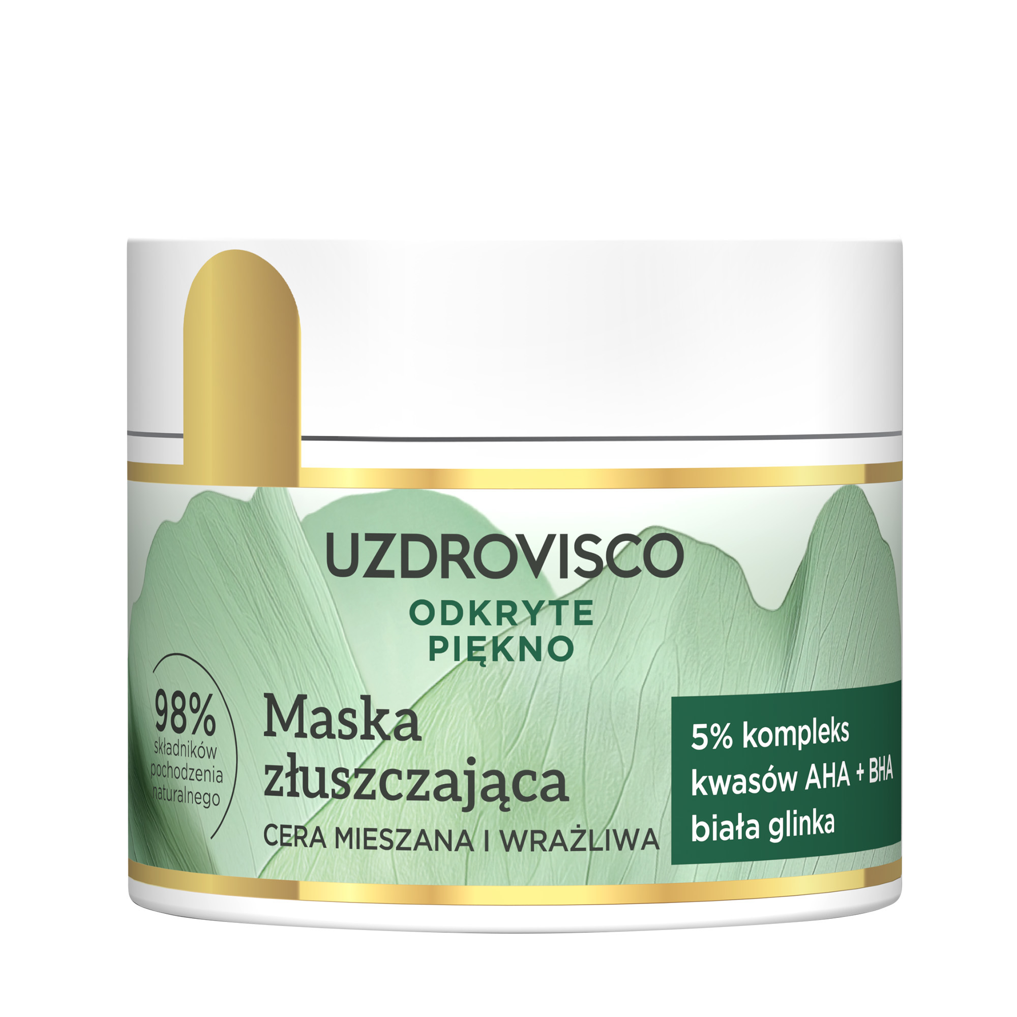 Uzdrovisco Maska złuszczająca odkryte piękno, 40 ml zdjęcie