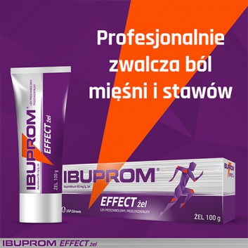 IBUPROM SPORT Żel - 100 g - ból mięśni i stawów - cena, opinie, wskazania