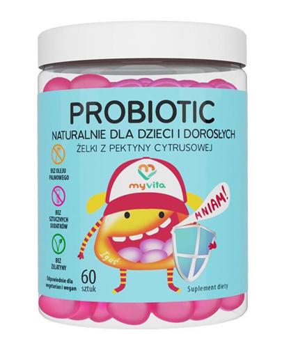MyVita Probiotic Żelki z pektyny cytrusowej - 60 szt. zdjęcie