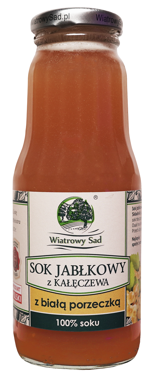 Wiatrowy Sad, Sok jabłkowy z biała porzeczką, 300 ml zdjęcie