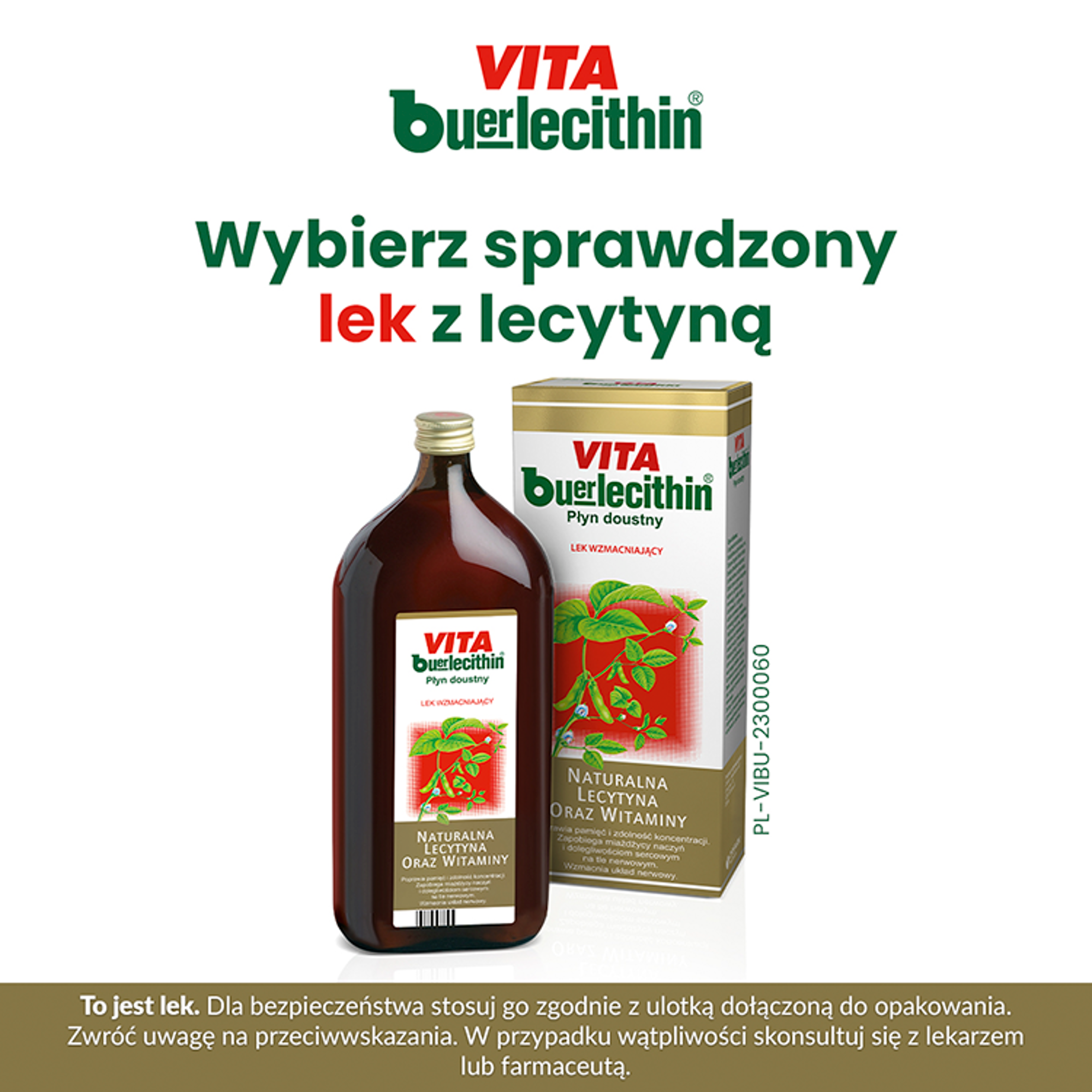 Vita BuerLecithin płyn 1000 ml