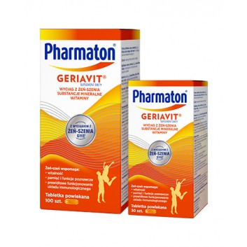 Pharmaton Geriavit 130 tabletek (100+30) [ZESTAW]