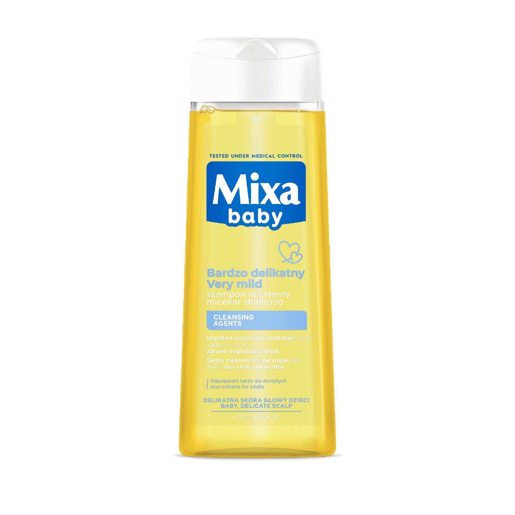 Mixa Baby Bardzo delikatny szampon micelarny, 300 ml
