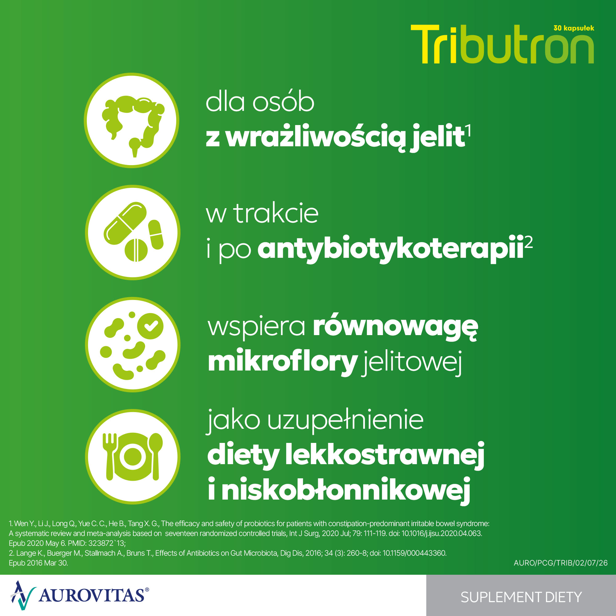 Tributron, kapsułki, 30 sztuk