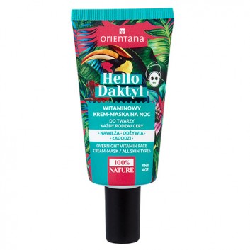 ORIENTANA Hello Daktyl Witaminowy Krem-Maska na Noc, 40 ml