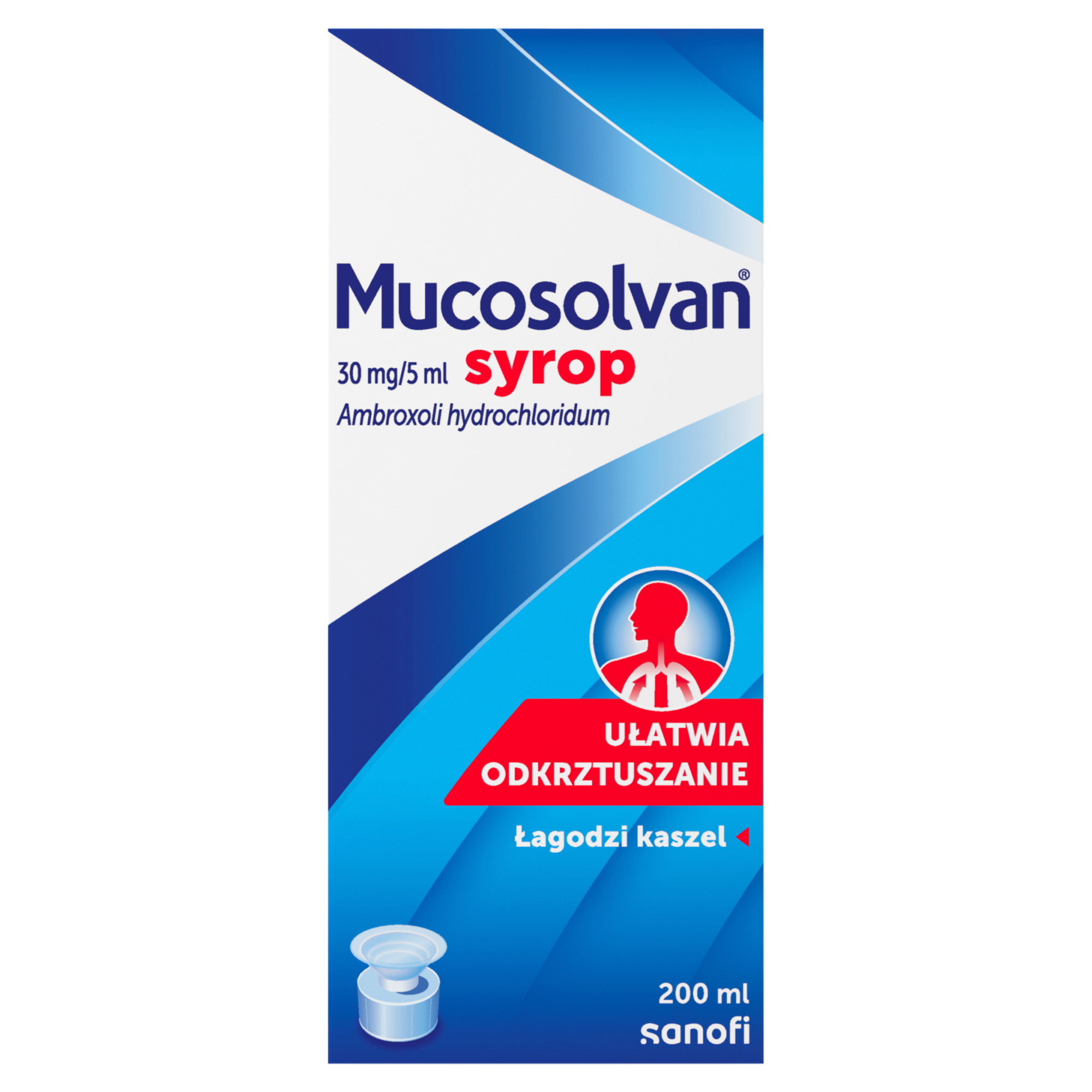 Mucosolvan, 30 mg/5 ml, syrop, 200 ml zdjęcie
