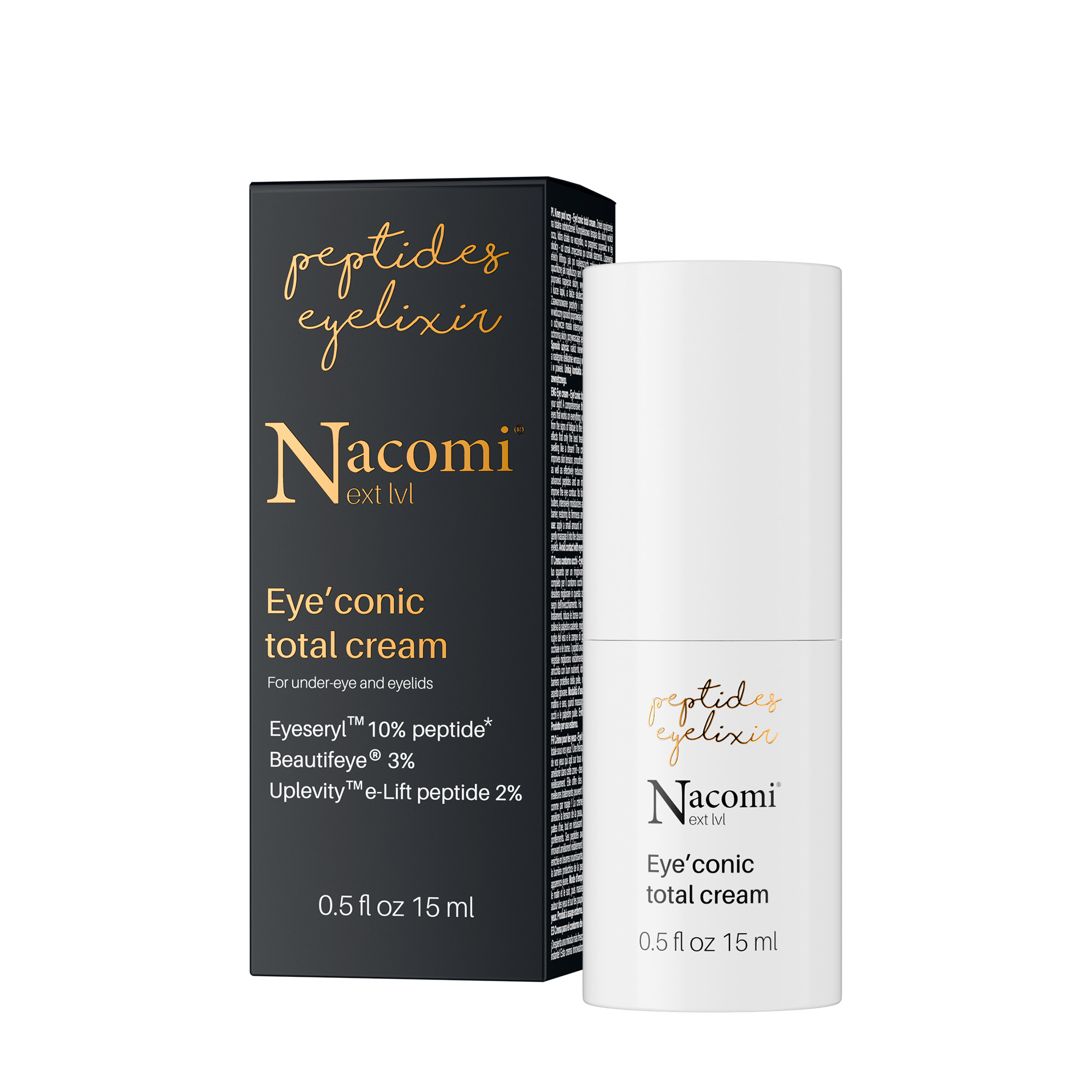 Nacomi Next Level Krem pod oczy Eye conic total cream, 15 ml zdjęcie