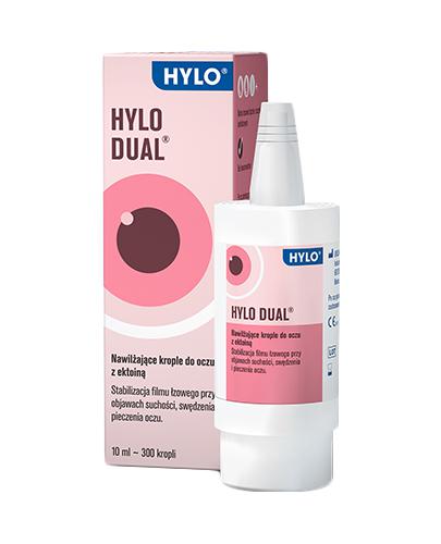 Hylo Dual, nawilżające krople do oczu z ektoiną, 10 ml zdjęcie