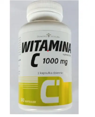 Domowa Apteczka Witamina C 1000 mg kapsułki, 90 sztuk zdjęcie
