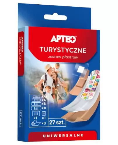Apteo Plastry turystyczne 27 sztuk  zdjęcie