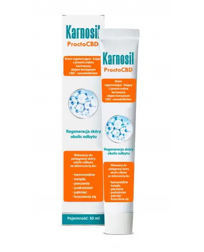Karnosil, Procto CBD Krem regenerująco-kojący, 50 ml zdjęcie