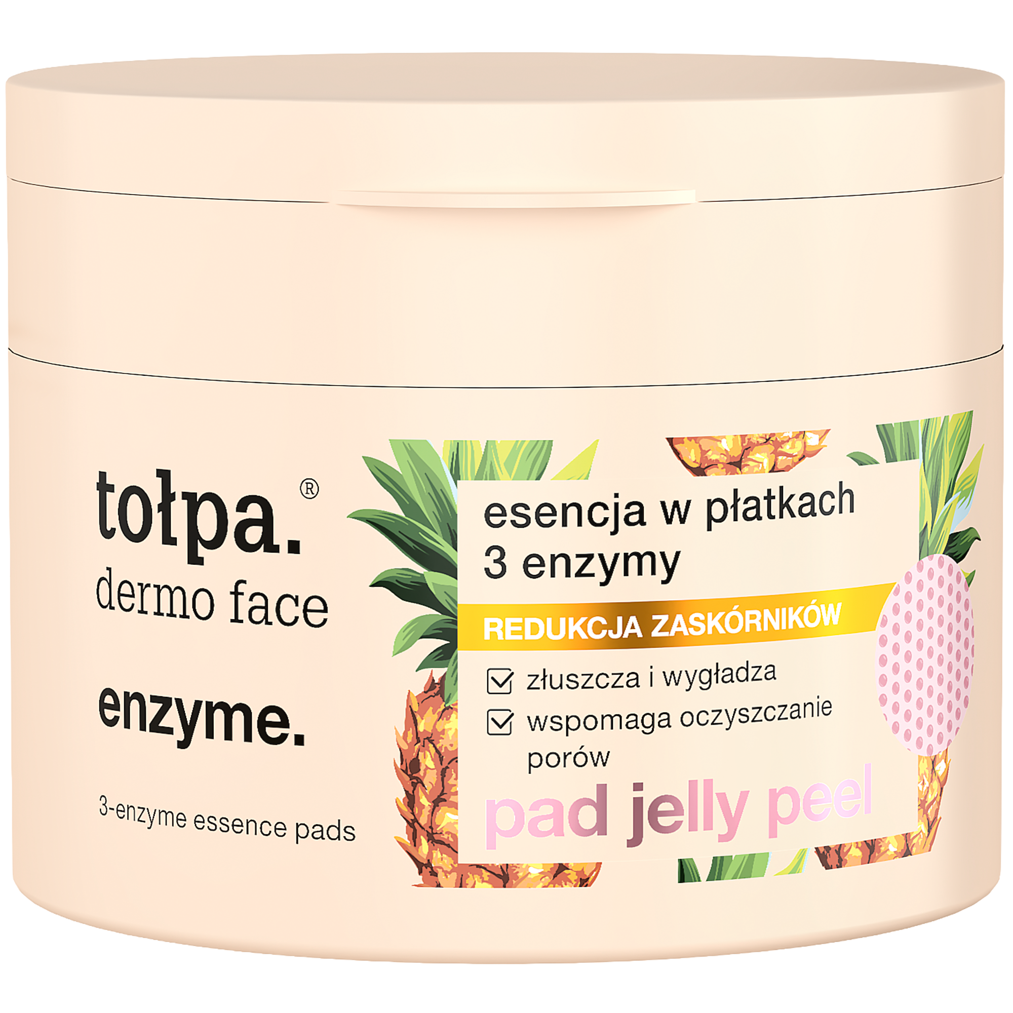 Tołpa Dermo Face Enzyme Esencja w płatkach 3 enzymy, 50 sztuk zdjęcie