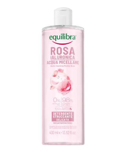 Equilibra Rosa Oczyszczająca różana woda micelarna, 400 ml - cena, opinie, właściwości zdjęcie