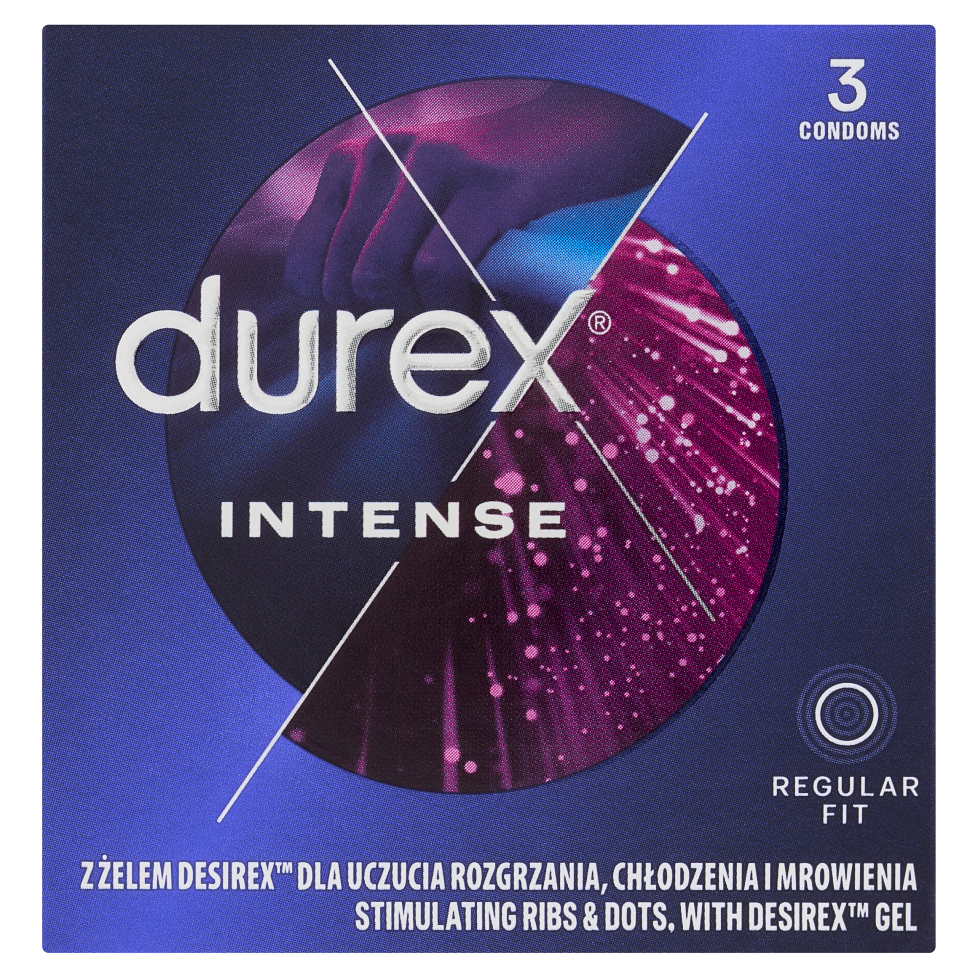 DUREX INTENSE Prezerwatywy - 3 szt. - cena, opinie, właściwości zdjęcie