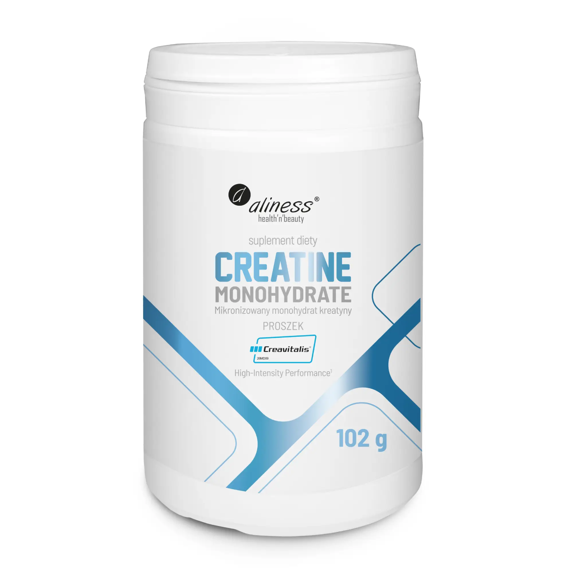Aliness, Creatine Monohydrate Creavitalis, proszek, 102 g zdjęcie