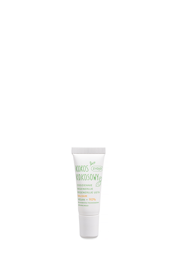 Ziaja Kokos Kokosowy Balsam regeneruje usta, 10 ml zdjęcie