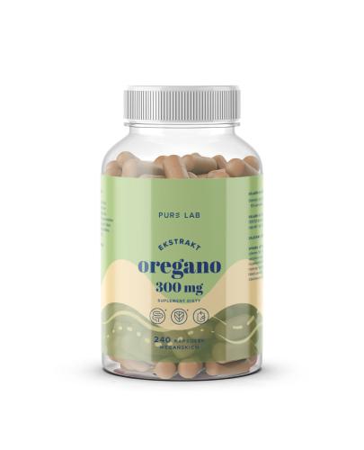 Pure Lab Ekstrakt z oregano 300 mg, 240 kapsułek zdjęcie