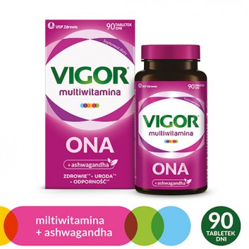 Vigor Multiwitamina Ona, 90 tabletek