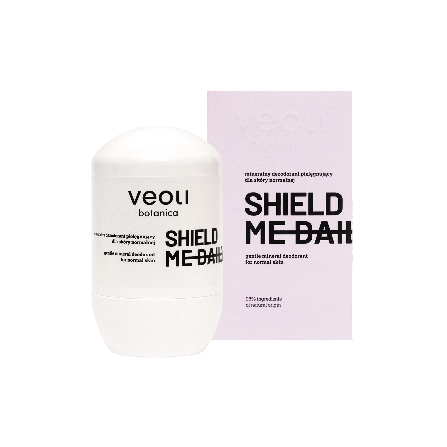 Veoli Botanica Shield Me Daily mineralny dezodorant, 50 ml