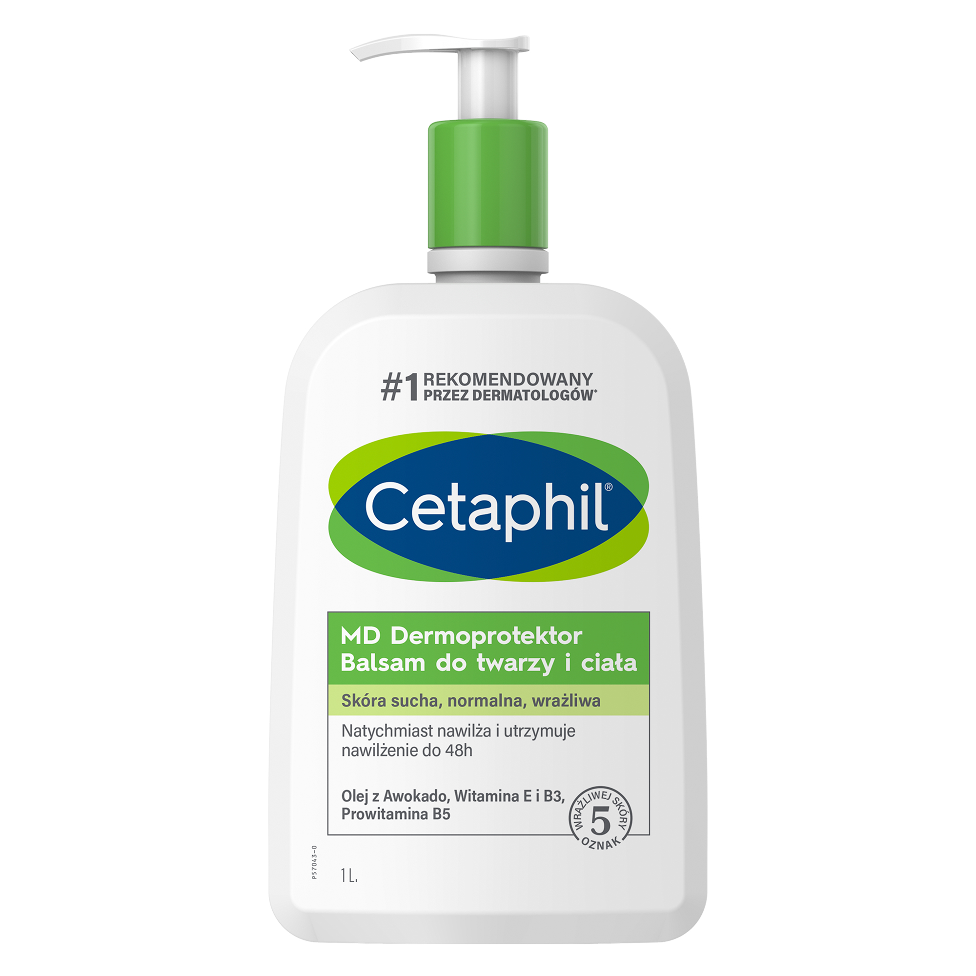 Cetaphil MD Dermoprotektor, balsam do twarzy i ciała, 1000 ml zdjęcie