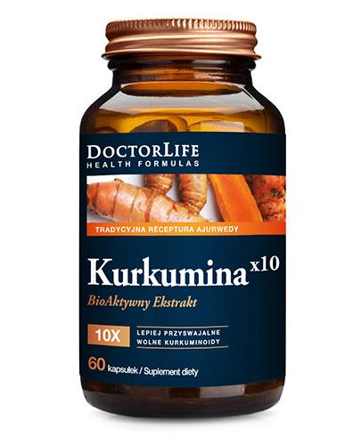 Doctor Life Kurkumina x 10, 60 kaps., cena, opinie, wskazania zdjęcie