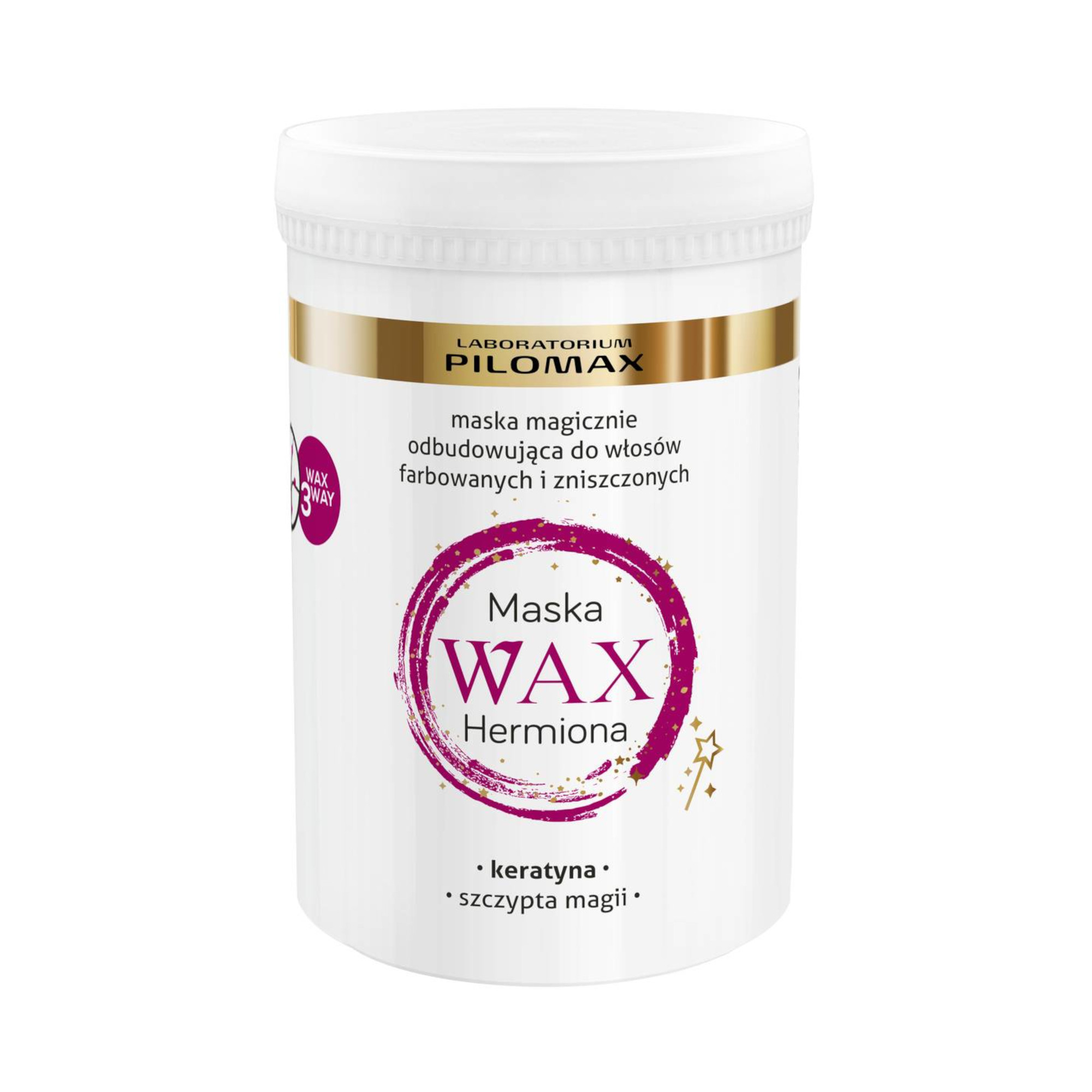Wax Hermiona Maska magicznie odbudowująca z keratyną, 480 ml zdjęcie