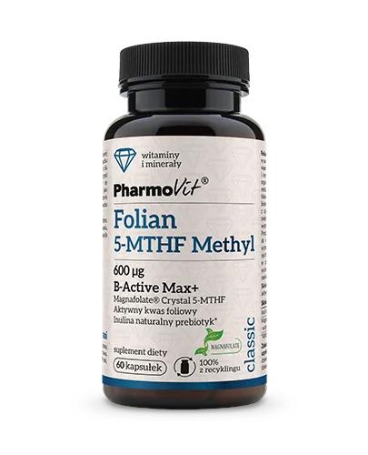 PHARMOVIT FOLIAN 5 MTHF METHYL 600 µg - 60 kaps. zdjęcie