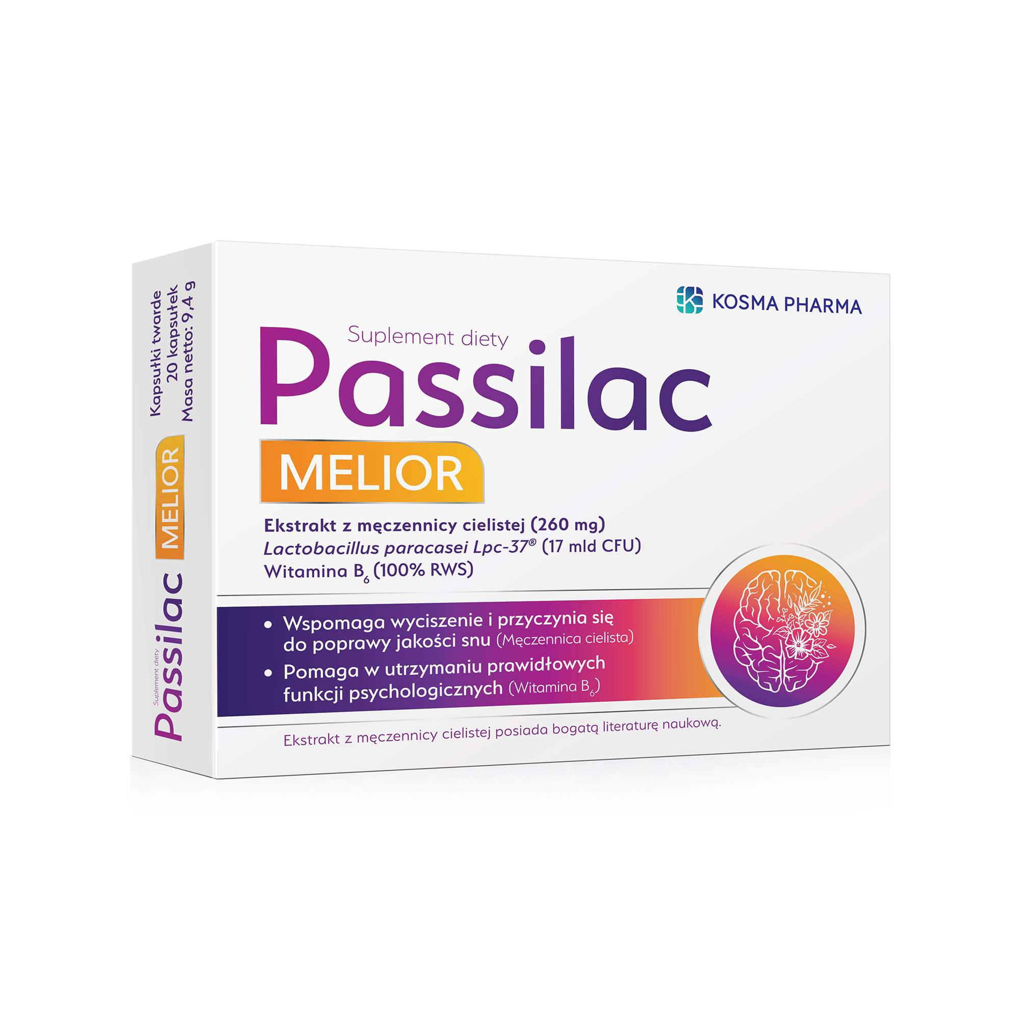 Passilac Melior, 20 kapsułek zdjęcie