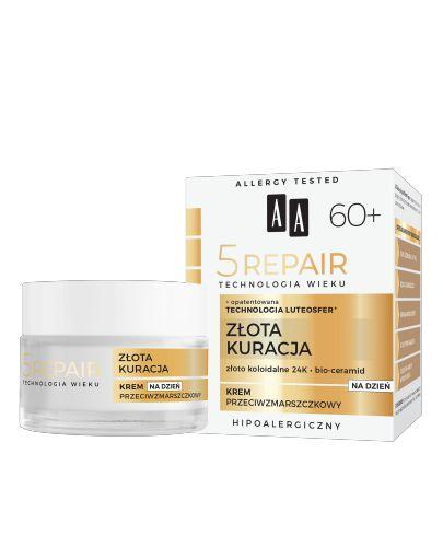 AA TECHNOLOGIA WIEKU 5REPAIR 60+ Krem na dzień przeciwzmarszczkowy, 50 ml zdjęcie