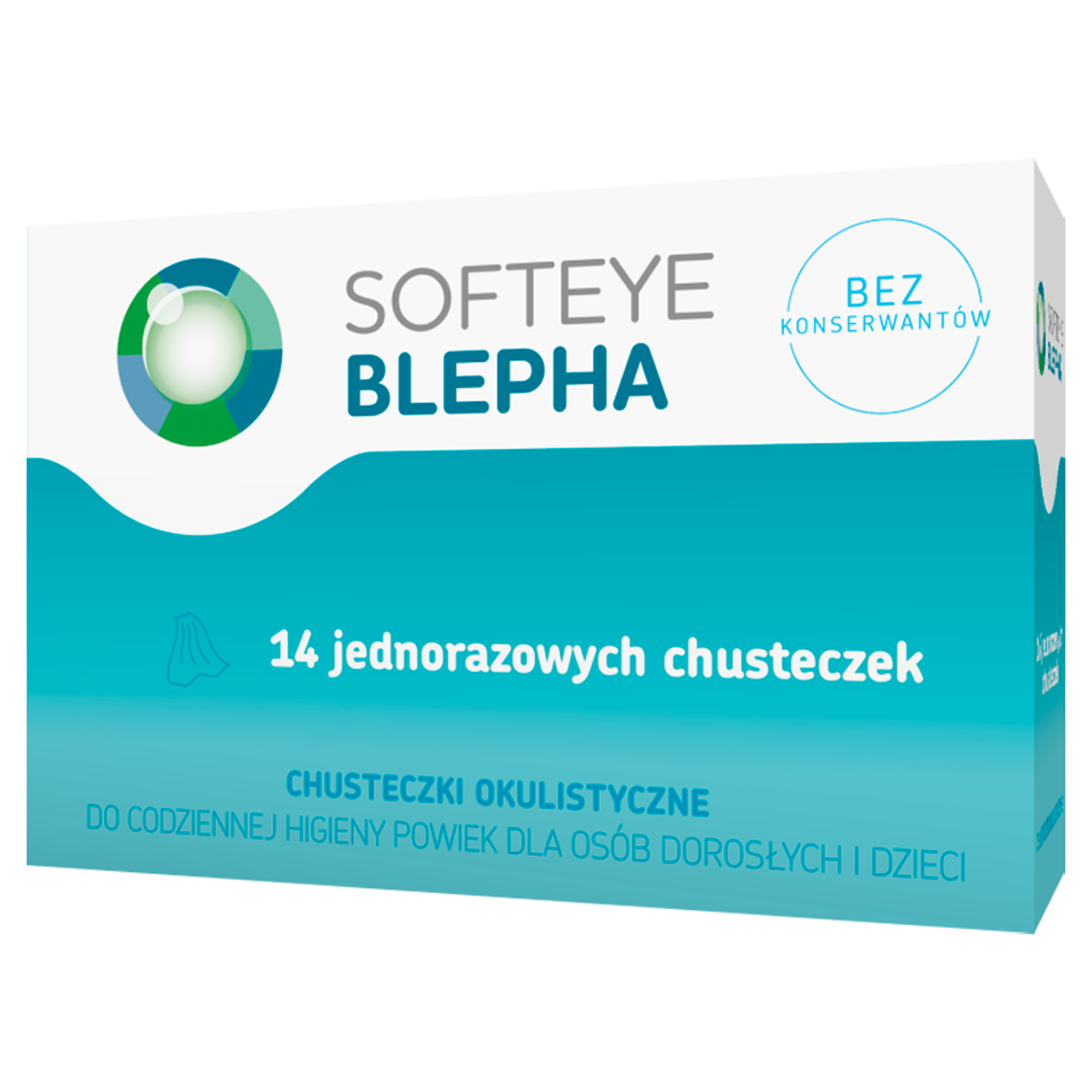 Softeye Blepha chusteczki okulistyczne 14 sztuk zdjęcie