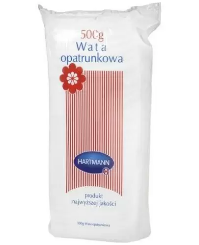 Hartmann wata opatrunkowa bawełniano-wiskozowa 500 g zdjęcie