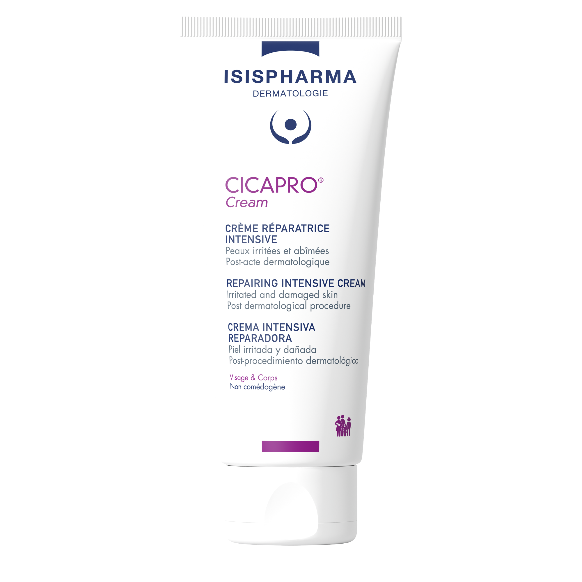 Isispharma Cicapro Cream, krem regenerujący do skóry podrażnionej, 100 ml zdjęcie