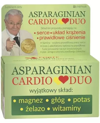 ASPARAGINIAN CARDIODUO - 50 tabl. zdjęcie