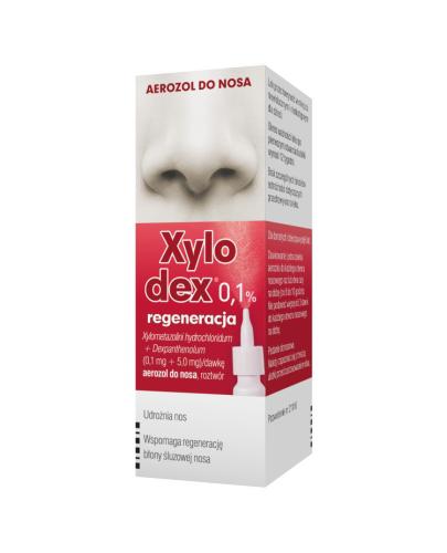 XYLODEX REGENERACJA 0,1% Aerozol do nosa - 10 ml zdjęcie
