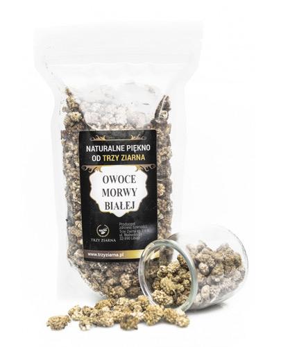Trzy Ziarna Suszone owoce morwy białej - 200 g - cena, opinie, stosowanie  zdjęcie