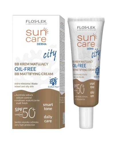 FLOSLEK City BB Krem Matujący Oil-Free SPF 50+, 30 ml zdjęcie