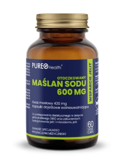 Pureo Health Maślan Sodu Otoczkowany 600 mg, 60 kapsułek zdjęcie