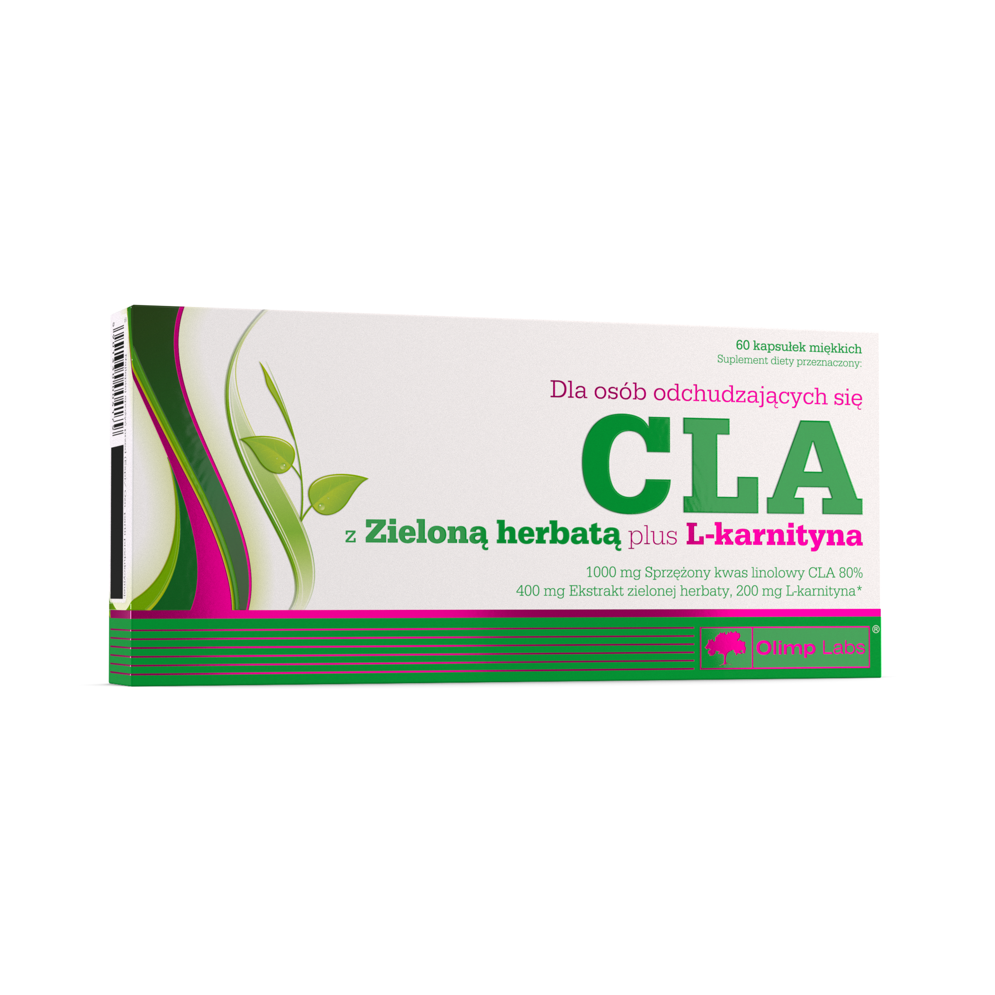 Olimp CLA z Zieloną herbatą + L-karnityna, 60 kapsułek zdjęcie