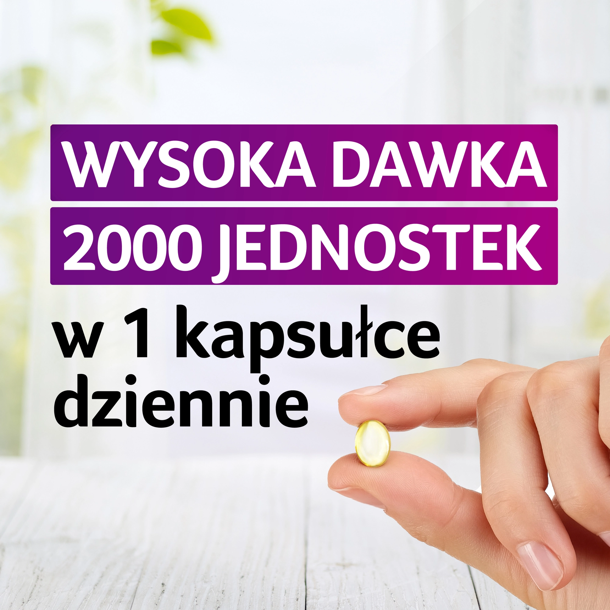 Vigantoletten MAX, Witamina D3 2000 j.m., kapsułki, 120 sztuk