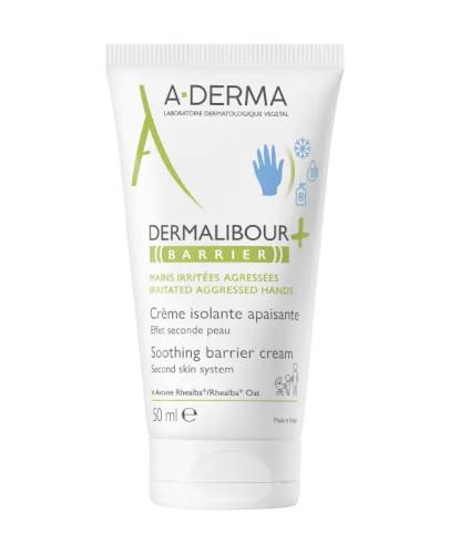  A-DERMA Dermalibour Barrier, łagodzący krem izolujący do skóry rąk, 50 ml zdjęcie