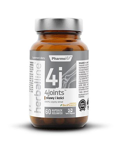 Pharmovit Herballine 4joints Stawy i kości - 60 kaps. - cena, opinie, właściwości zdjęcie