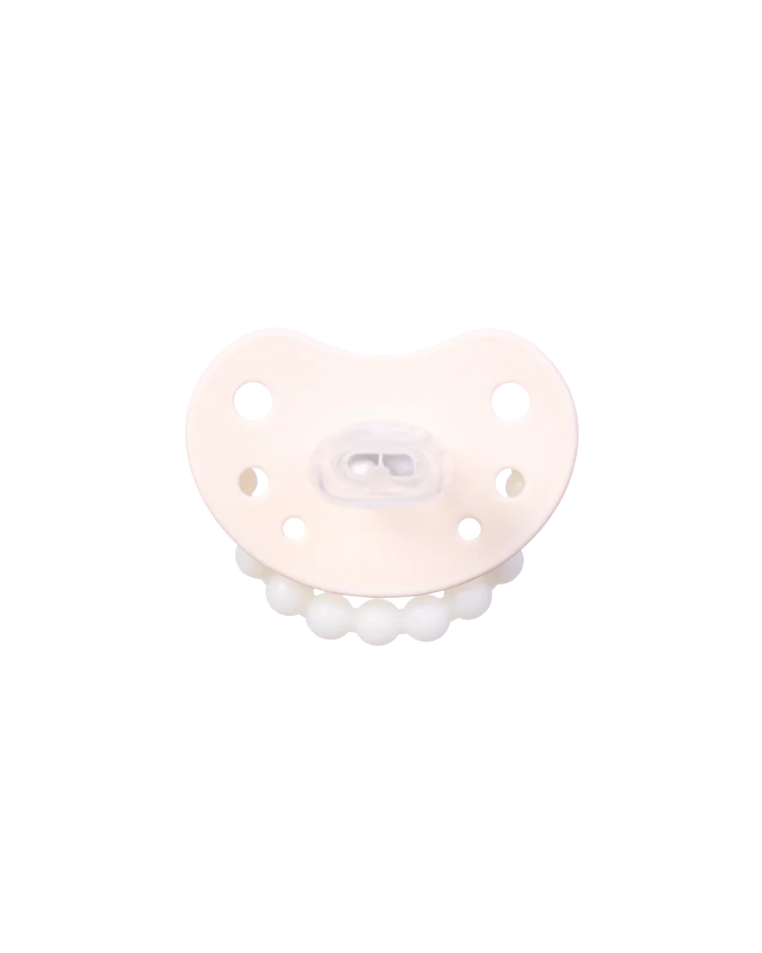 LUU Kids Smoczek pozycjonujący American Cream Glow 6m +, 1 sztuka
