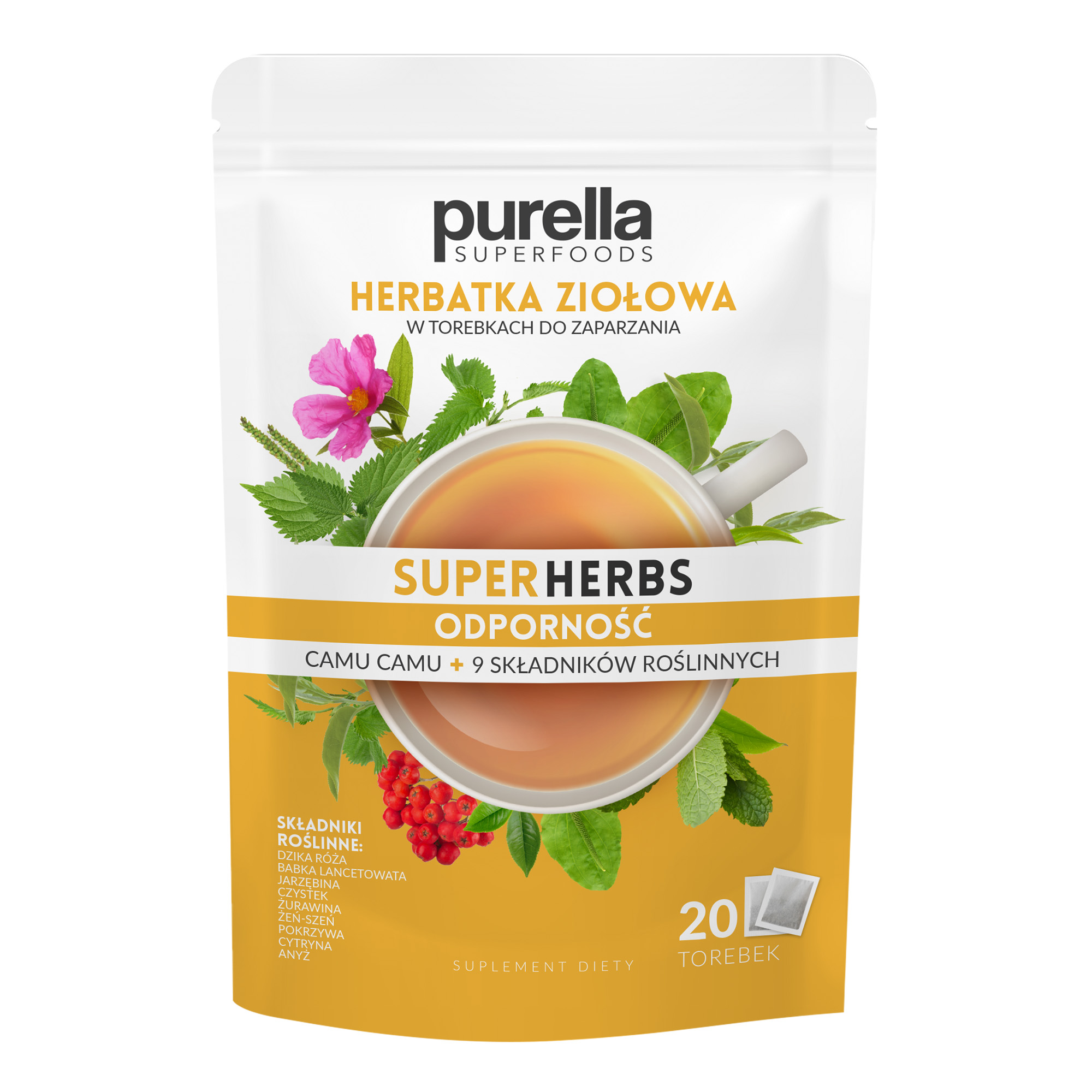 PURELLA Superfoods Mieszanka ziół Odporność, 35 g zdjęcie