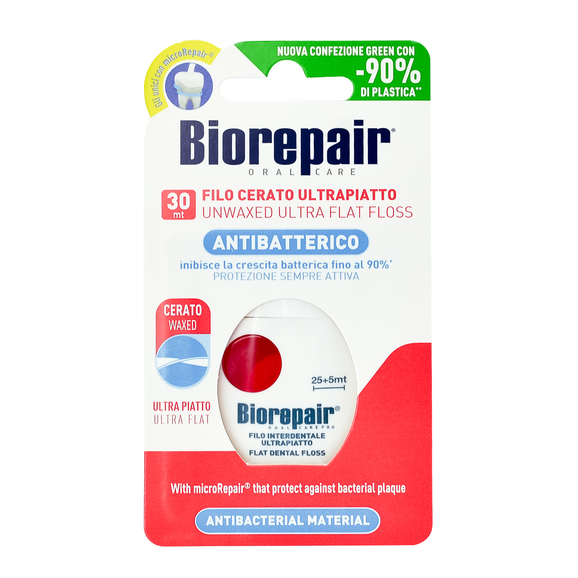 Biorepair nić dentystyczna woskowana 50 m zdjęcie