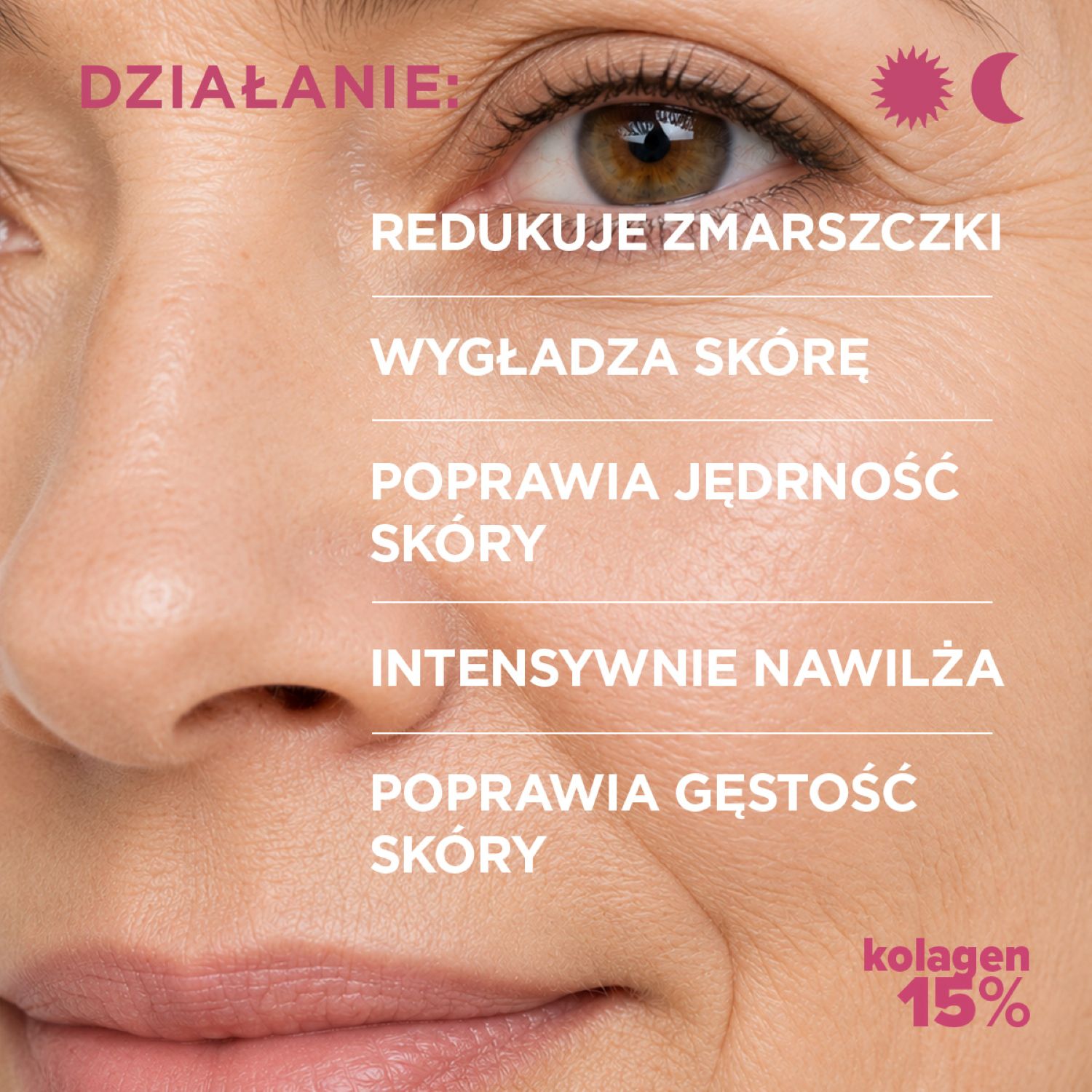 Idee Derm Serum wypełniające zmarszczki z kolagenem 15%, 30 ml