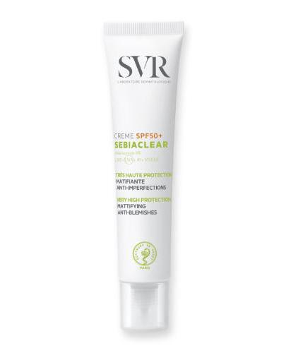 SVR Sebiaclear krem ochronny SPF50+ 40 ml zdjęcie