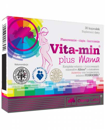 OLIMP VITA-MIN PLUS MAMA - 30 kaps. zdjęcie
